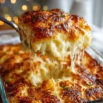 Delicious homemade Hashbrown Casserole baked to perfection