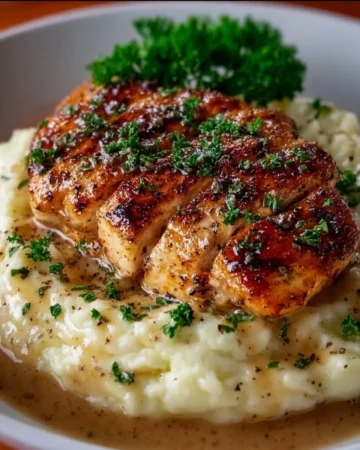 Tender and flavorful melt-in-your-mouth chicken breast dish.