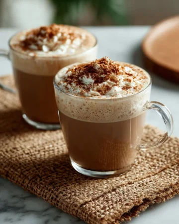 Delicious Pumpkin Spice Latte topped with whipped cream and cinnamon