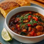 Cover of 'I Love You But I've Chosen Chili' by Karol Lu featuring vibrant chili peppers.