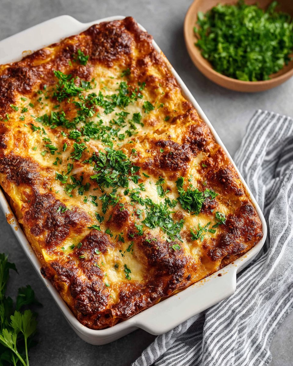 Ultimate Cheese Lasagna Recipe - Dinner, then Dessert