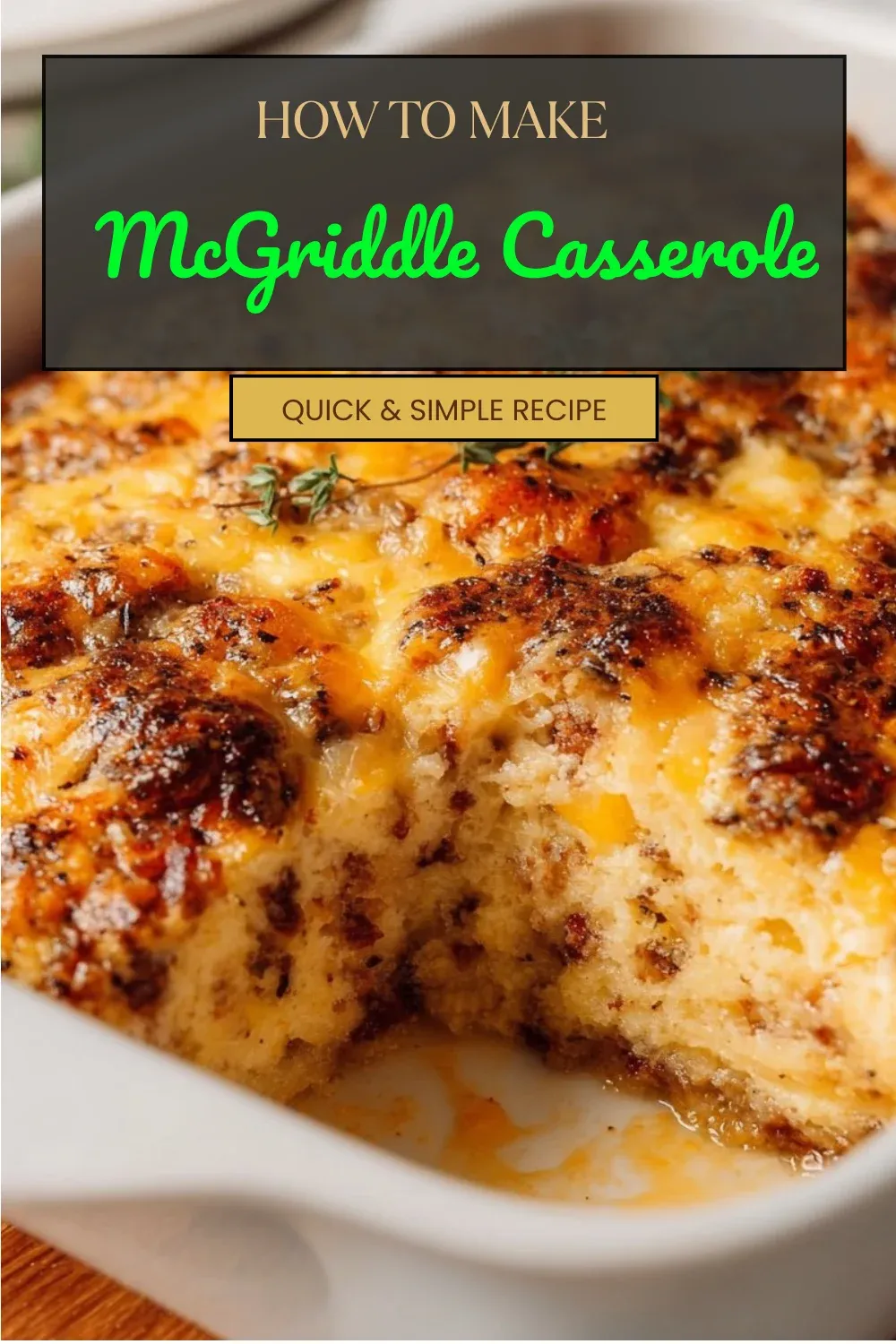 McGriddle Casserole