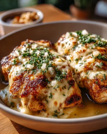 Delicious Texas Roadhouse Smothered Chicken served with savory toppings