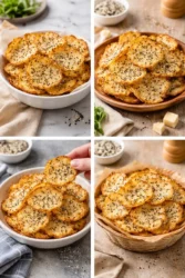 Keto cottage cheese chips, a crunchy low-carb snack recipe for keto diet enthusiasts.