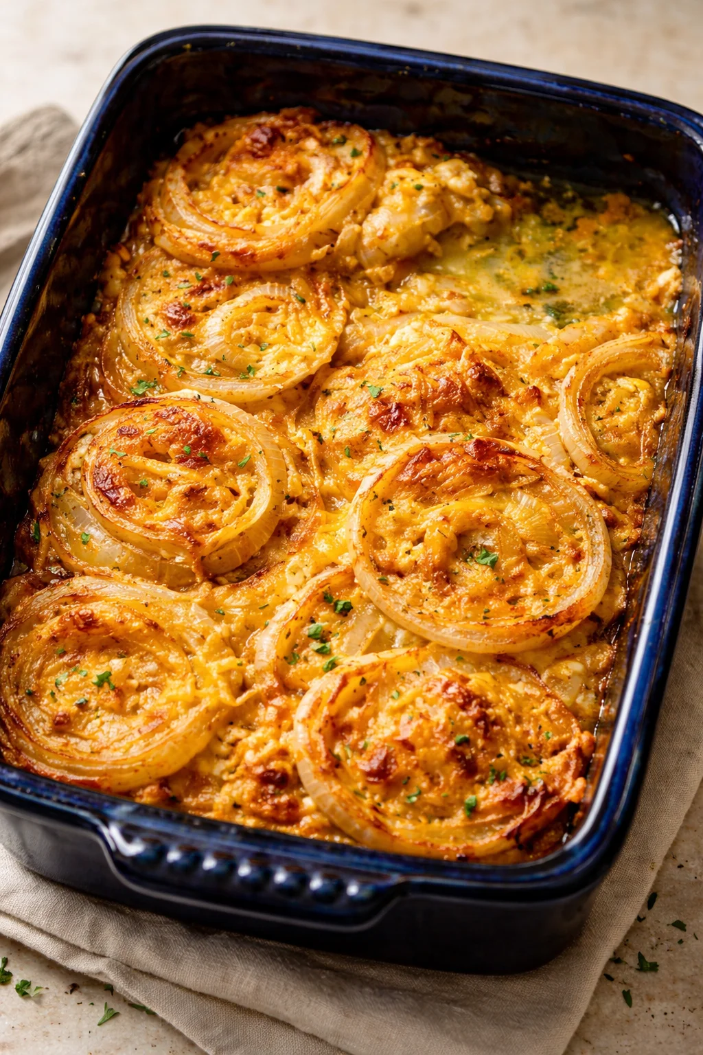 Fresh Tennessee Onions ready for culinary use in Southern dishes.