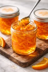 A bowl of delicious homemade candied orange peels
