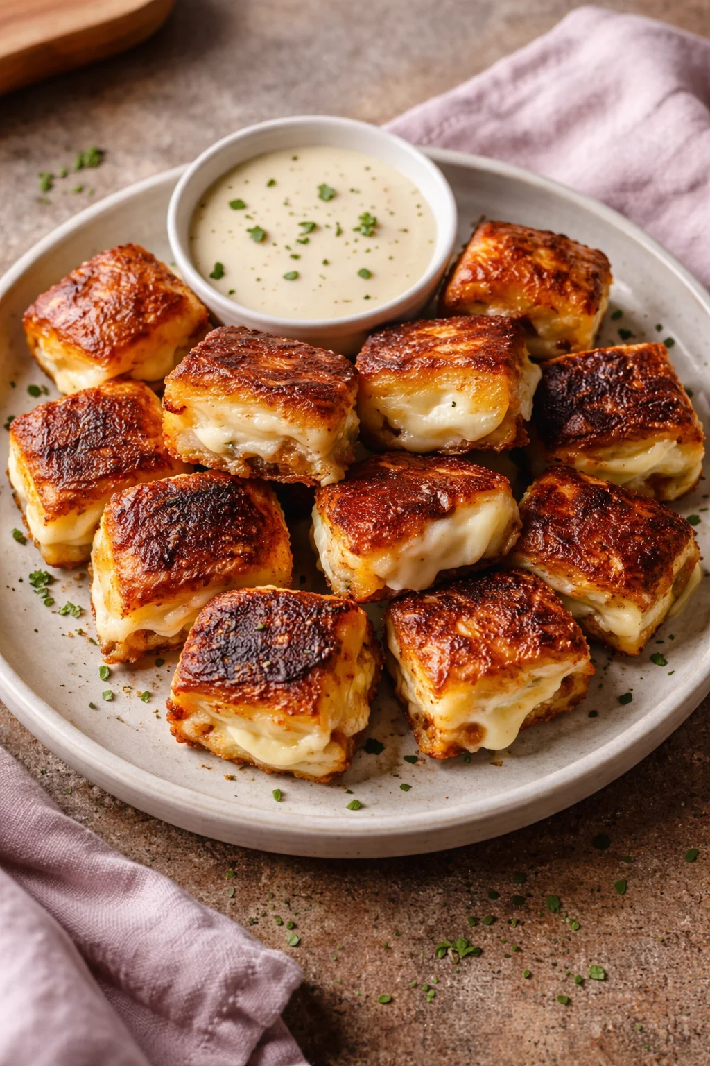 Hawaiian Roll Grilled Cheese sandwich - a tasty twist on the classic.