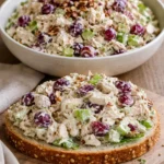 Delicious Best Ever Chicken Salad with fresh ingredients and a creamy dressing