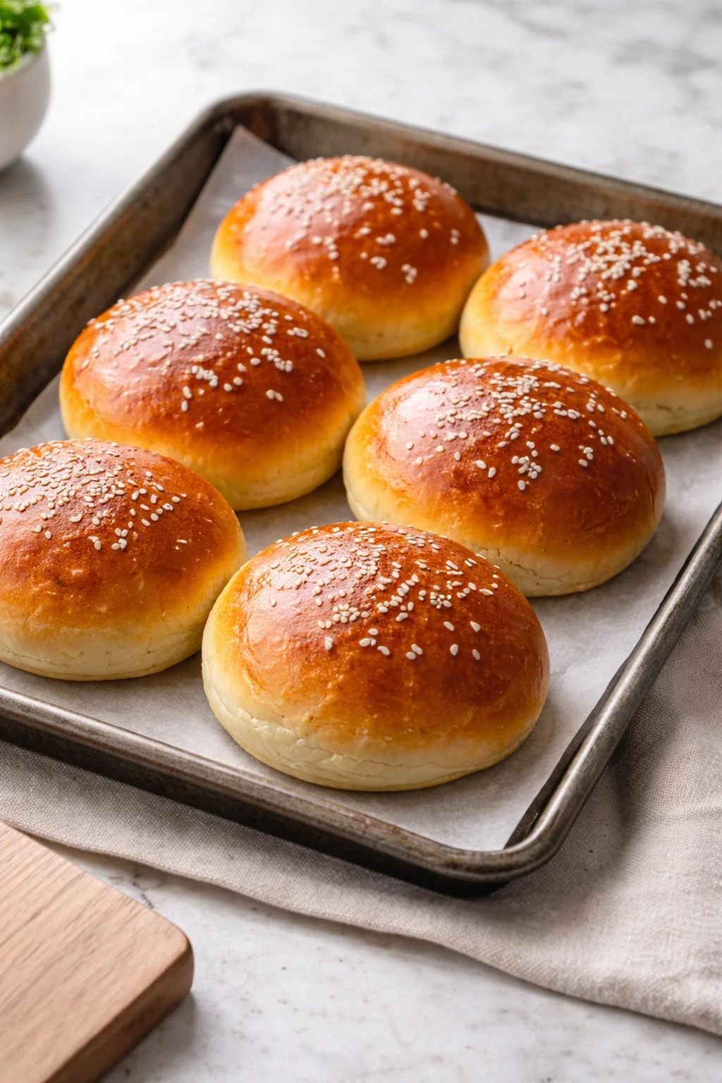 Best fluffy burger buns for making delicious homemade burgers
