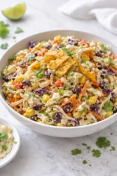 Bowl of Bold Coleslaw with vibrant colors and zesty dressing