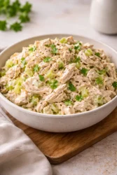 Delicious chicken salad inspired by Chicken Salad Chick recipe.