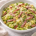 Colorful Scala Chopped Salad with fresh vegetables and dressing