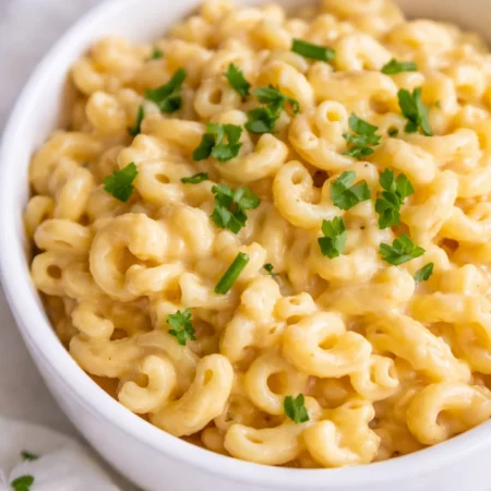 Easy one pot pasta recipe with fresh ingredients cooked in a single pot.