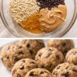 Homemade oatmeal protein balls packed with healthy ingredients.