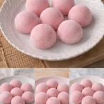 Delicious Strawberry Mochi with a soft, chewy texture and fresh strawberry flavor.
